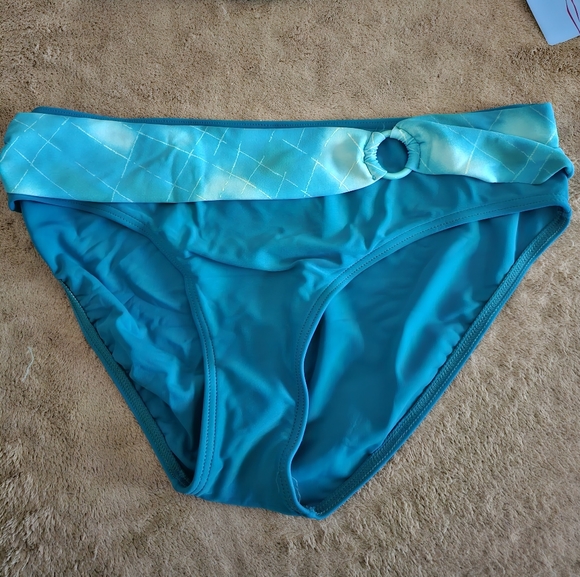 Christina 2pc swimming suits. SIze XL. Color Blue. - Picture 2 of 8